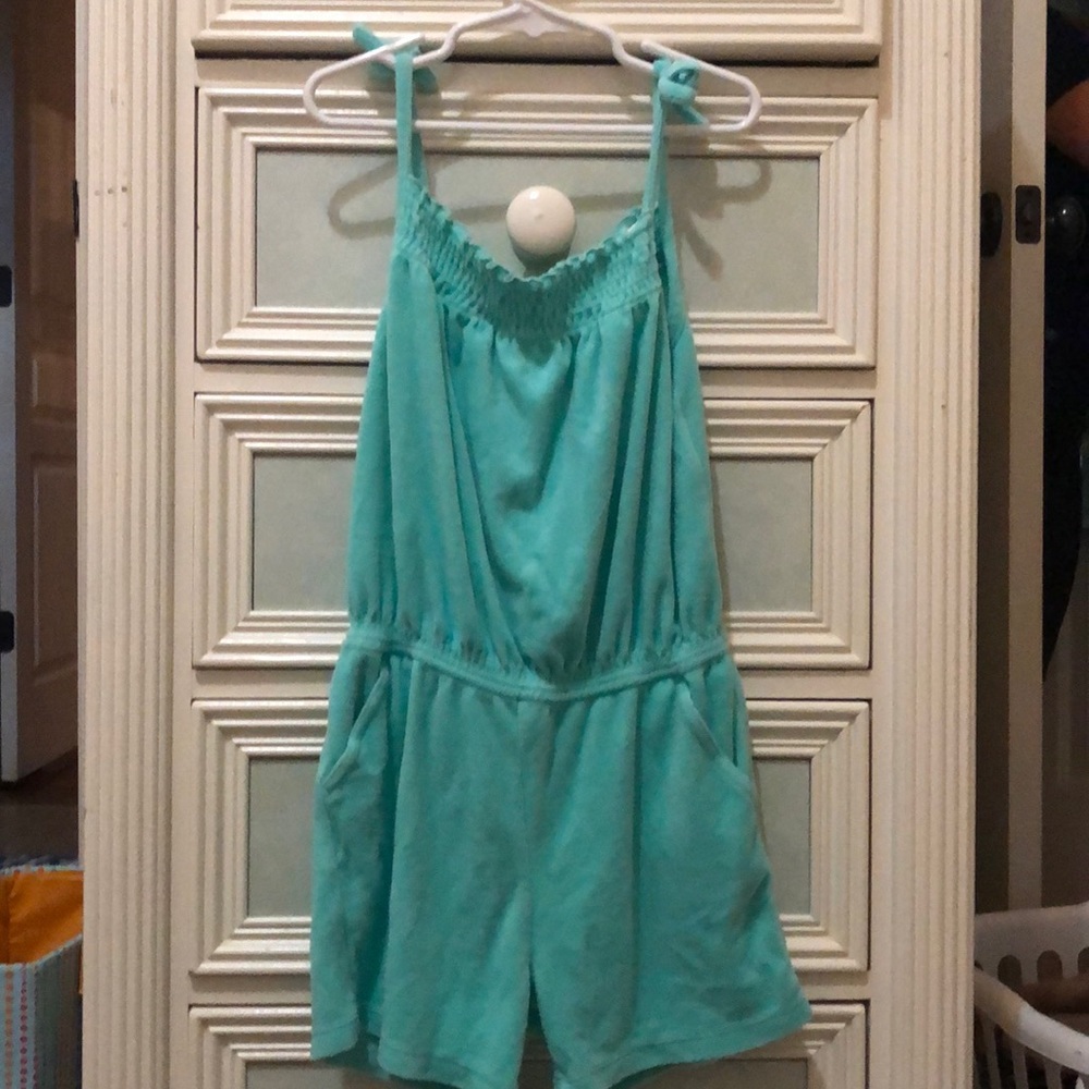 A lands end Romper coverup for a bathing suit